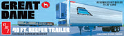 AMT1249 Great Dane reefer trailer completed model reference