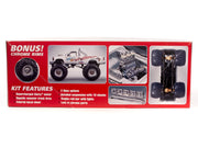 AMT1252 USA-1 Chevy Silverado model kit box side 2
