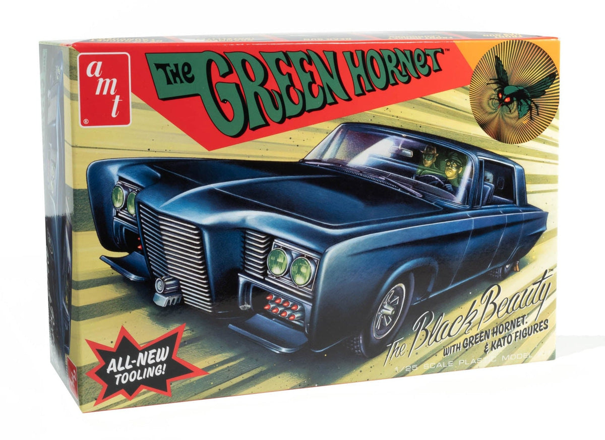 AMT Green Hornet Black Beauty 1:25 Scale Model Kit - official exact-product image 1