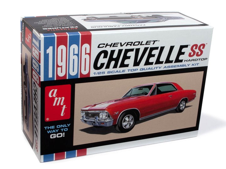 AMT 1966 Chevy Chevelle SS 1:25 Scale Model Kit - official exact-product image 1