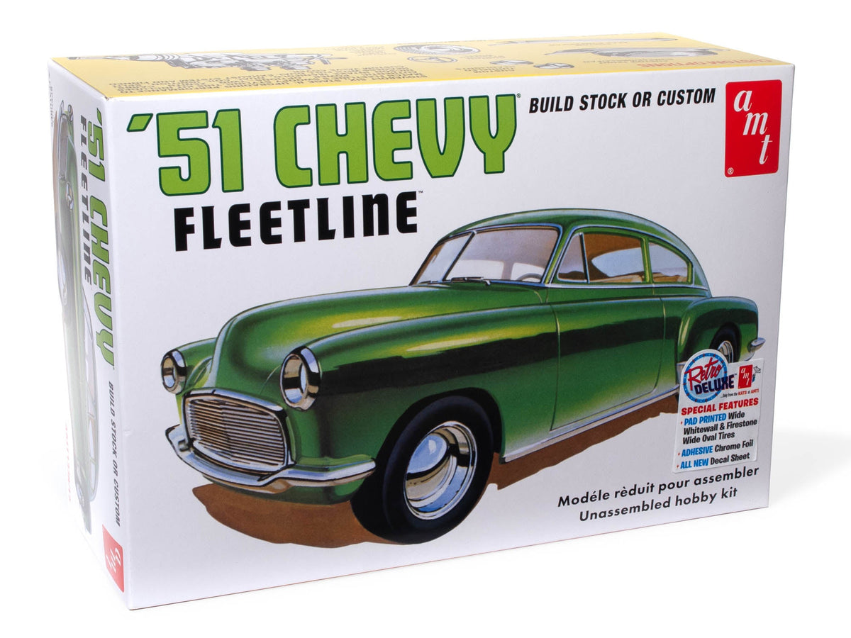 AMT 1951 Chevrolet Fleetline 1:25 Scale Model Kit - official exact-product image 1