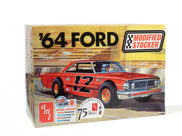 AMT 1383 1964 Ford Galaxie Modified Stocker 1/25 kit box front