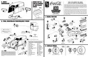 AMT 1933 Willys Panel Truck - Coca-Cola Model Kit - official exact-product image 1