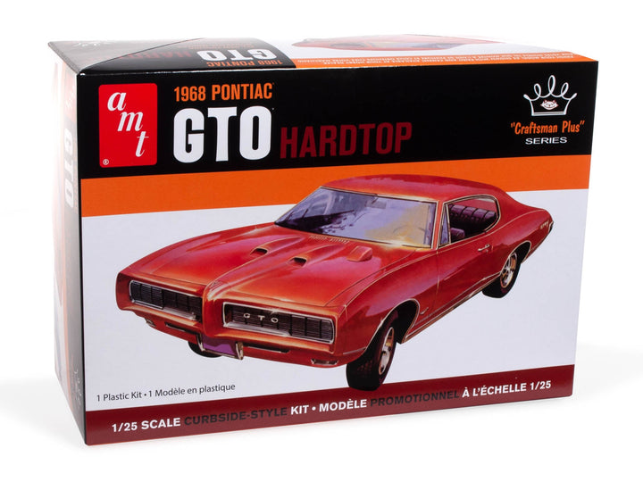 AMT 1968 Pontiac GTO Hardtop Craftsman Plus 1:25 Scale Model Kit product view 1