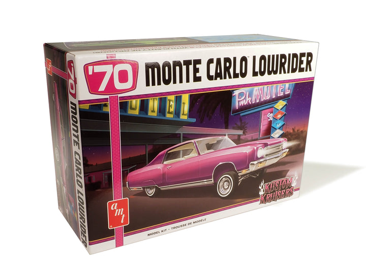 AMT 1970 Chevy Monte Carlo Lowrider 1:25 Scale Model Kit product view 1