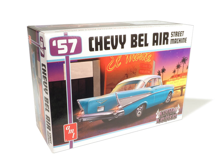AMT 1957 Chevy Bel Air Street Machine 1:25 Scale Model Kit product view 1