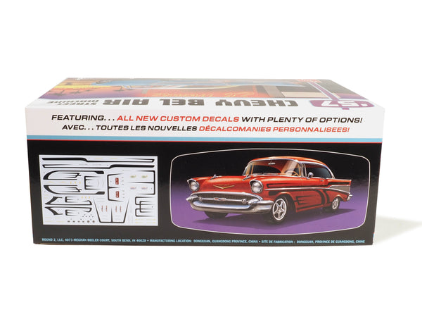 AMT 1957 Chevy Bel Air Street Machine 1:25 Scale Model Kit product view 3
