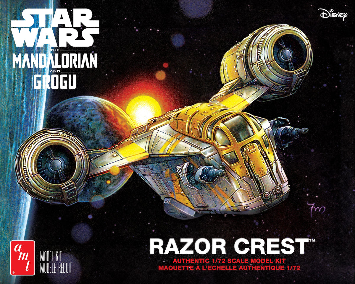 AMT Star Wars The Mandalorian Razor Crest Skill 2 model kit 1:72 AMT1561M, product image 2