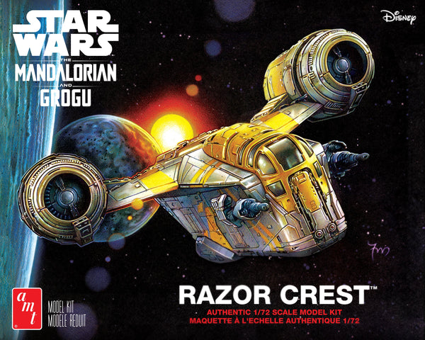 AMT Star Wars The Mandalorian Razor Crest Skill 2 model kit 1:72 AMT1561M, product image 2