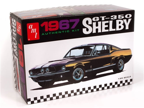 AMT 1967 Shelby GT350 - Black 1:25 Scale Model Kit - official exact-product image 1