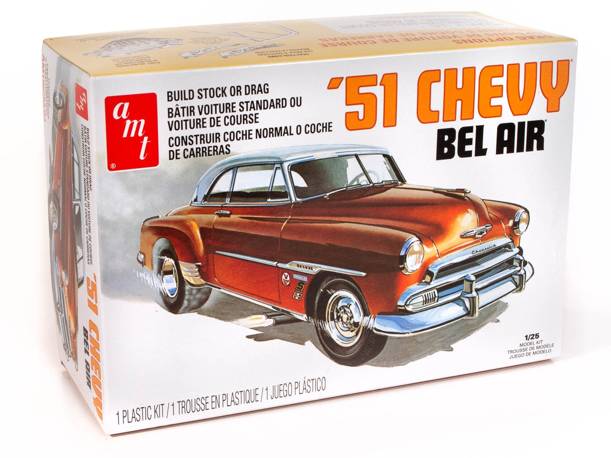 AMT 1951 Chevy Bel Air 1:25 Scale Model Kit - official exact-product image 1