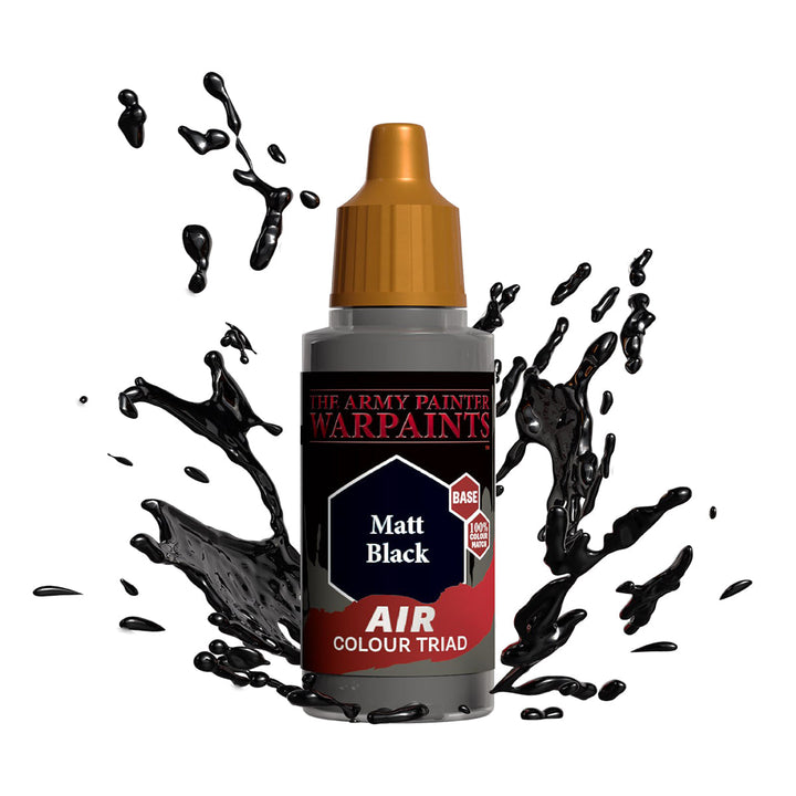 The Army Painter Warpaints Air: Matt Black - official exact-product image 1