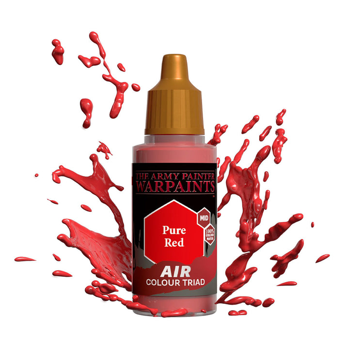 The Army Painter Warpaints Air: Pure Red - official exact-product image 1