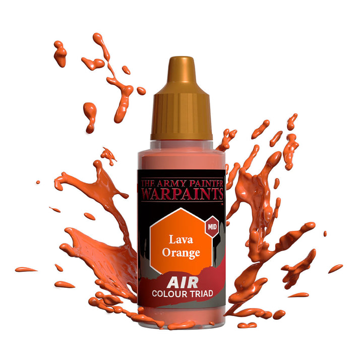 The Army Painter Warpaints Air: Lava Orange - official exact-product image 1