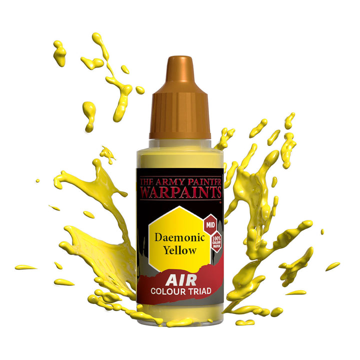 The Army Painter Warpaints Air: Daemonic Yellow - official exact-product image 1