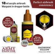 The Army Painter Warpaints Air: Daemonic Yellow - official exact-product image 2