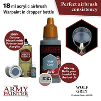 The Army Painter Warpaints Air: Wolf Grey - official exact-product image 2