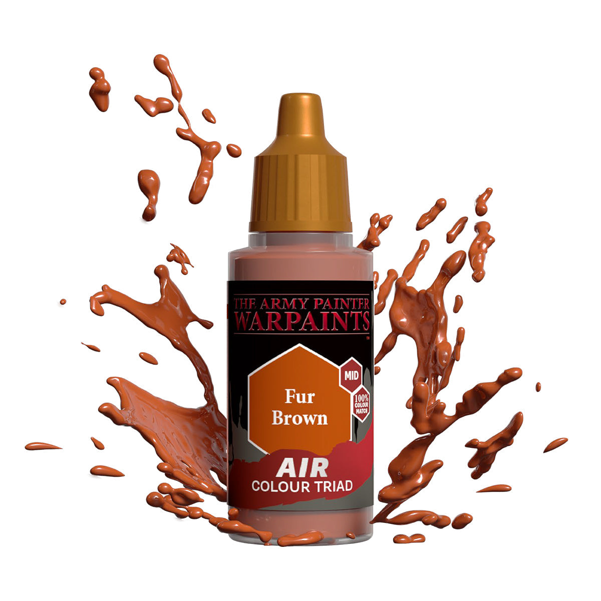 The Army Painter Warpaints Air: Fur Brown - official exact-product image 1