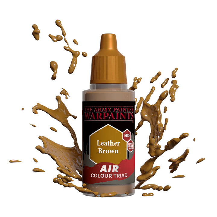 The Army Painter Warpaints Air: Leather Brown - official exact-product image 1