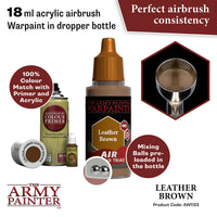 The Army Painter Warpaints Air: Leather Brown - official exact-product image 2