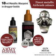 The Army Painter Warpaints Air Metallics: Gun Metal - official exact-product image 2