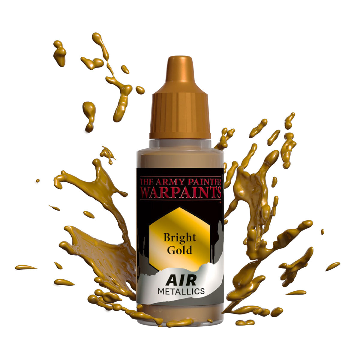 The Army Painter Warpaints Air: Metallics: Bright Gold - official exact-product image 1