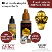 The Army Painter Warpaints Air: Metallics: Bright Gold - official exact-product image 2