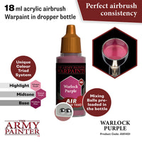 The Army Painter Warpaints Air: Warlock Purple - official exact-product image 2