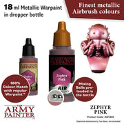 The Army Painter Warpaints Air Metallics: Zephyr Pink - official exact-product image 2