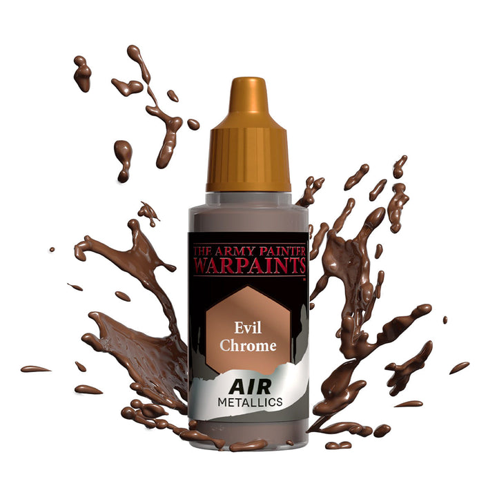 The Army Painter Warpaints Air Metallics: Evil Chrome - official exact-product image 1