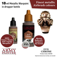 The Army Painter Warpaints Air Metallics: Evil Chrome - official exact-product image 2