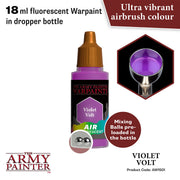 The Army Painter Warpaints Air Fluorescent: Violet Volt - official exact-product image 2