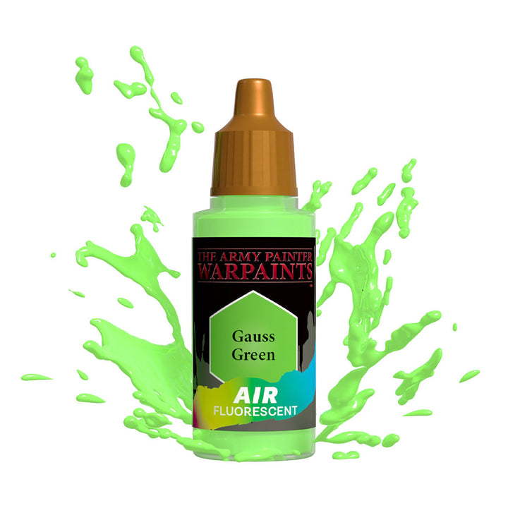 The Army Painter Warpaints Air Fluorescent: Gauss Green - official exact-product image 1
