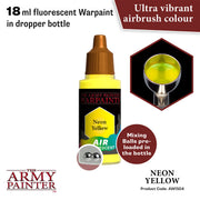 The Army Painter Warpaints Air Fluorescent: Neon Yellow - official exact-product image 2