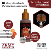 The Army Painter Warpaints Air: Molten Orange - official exact-product image 2