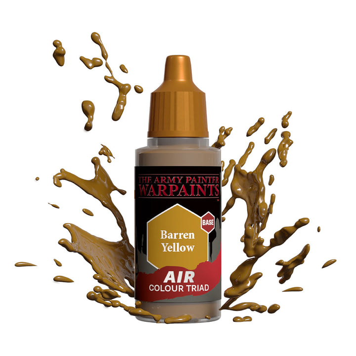 The Army Painter Warpaints Air: Barren Yellow - official exact-product image 1