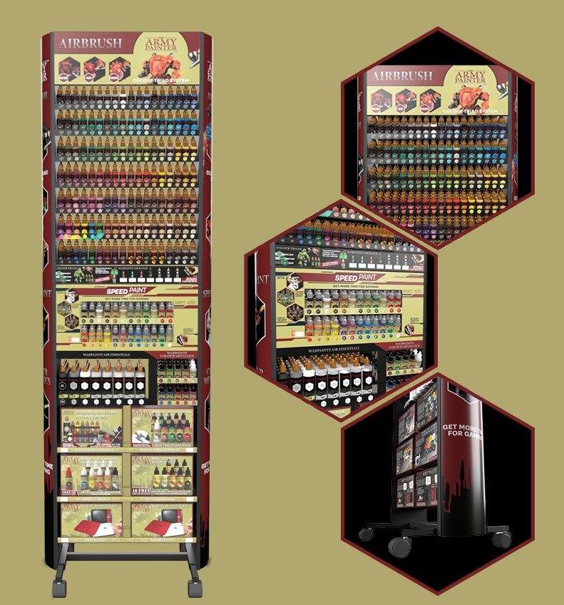 The Army Painter Warpaints Air Retail Rack - image 1