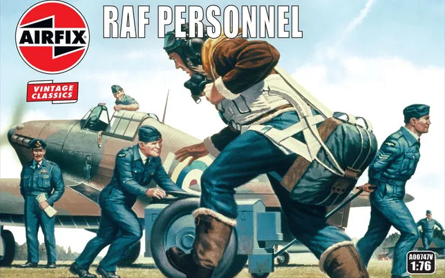 Airfix RAF Personnel 1:76 Model Kit - image 1