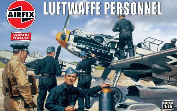 Airfix Luftwaffe Personnel 1:76 Model Kit - image 1