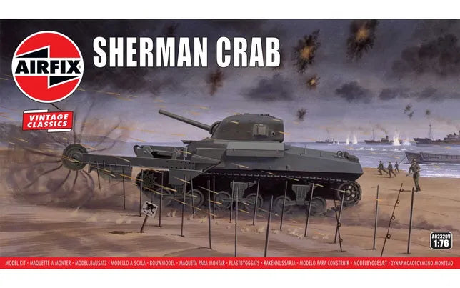 Airfix Sherman Crab 1:76 Model Kit - image 1