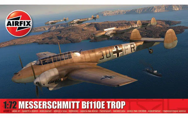 Airfix Messerschmitt Bf110E/E-2 TROP 1:72 Model Kit - image 1