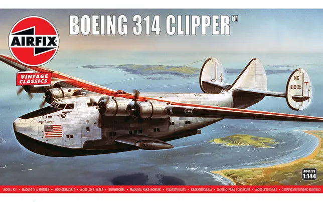Airfix Boeing 314 Clipper 1:144 Model Kit - image 1