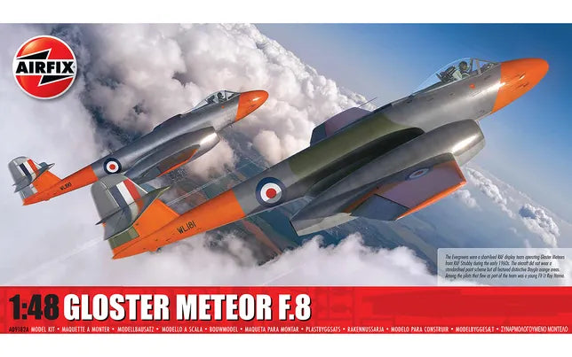 Airfix Gloster Meteor F.8 1:48 model kit box art