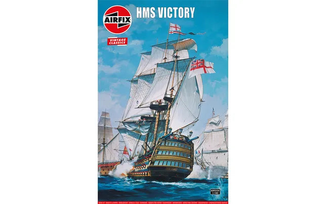 Airfix HMS Victory 1:180 model kit box art
