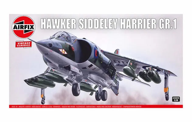 Airfix Hawker Siddeley Harrier GR.1 1:24 model kit box art