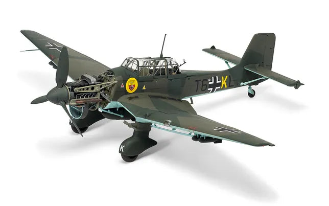 Airfix Junkers Ju87B Stuka 1:24 model kit view