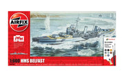 Airfix HMS Belfast Gift Set 1:600 box art