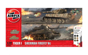 Airfix Tiger I vs Sherman Firefly 1:72 box art
