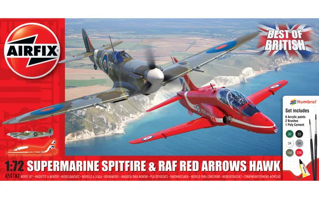 Airfix Best of British Spitfire and Hawk 1:72 box art