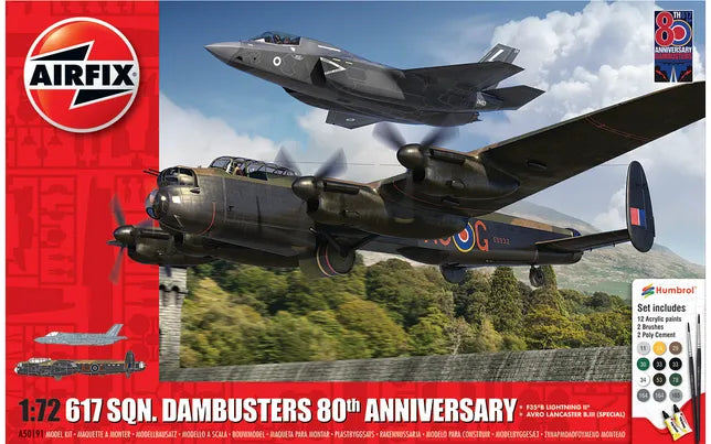 Airfix Dambusters 80th Anniversary Gift Set 1:72 box art